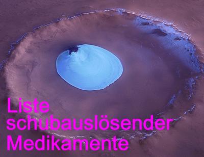 Liste schubauslsender Medikamente